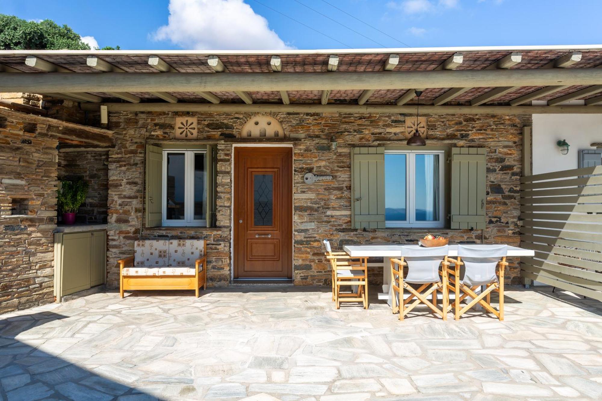 Andrea'S Tinos House Villa Agios Sostis  Exterior photo